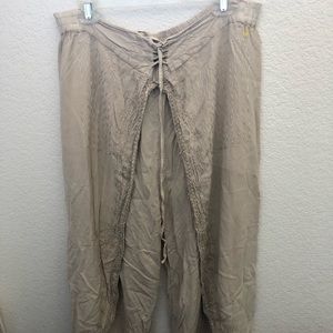 Boho tie pants